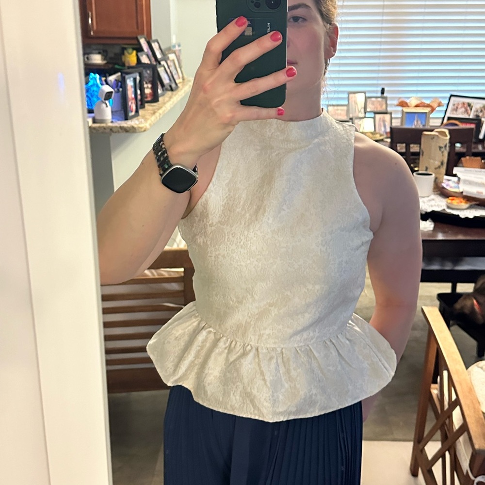 Fabrik peplum top
